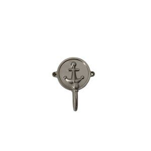 Liberty B44265J-SN Satin Nickel Anhor Nautical Theme Coat Hat Hook Wall 93831